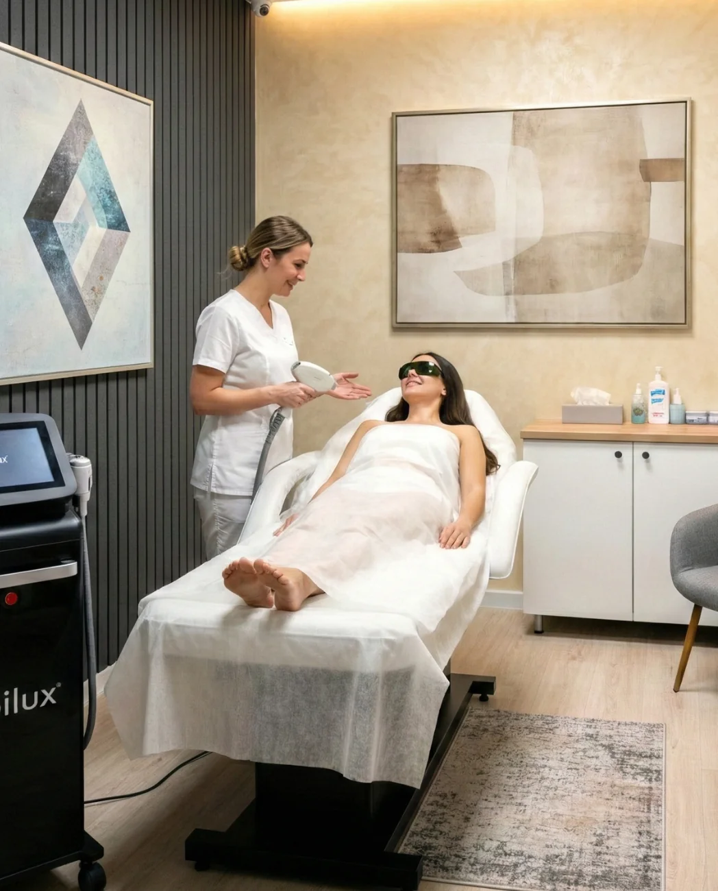 Profesionalism garantat in saloanele noastre de epilare definitiva